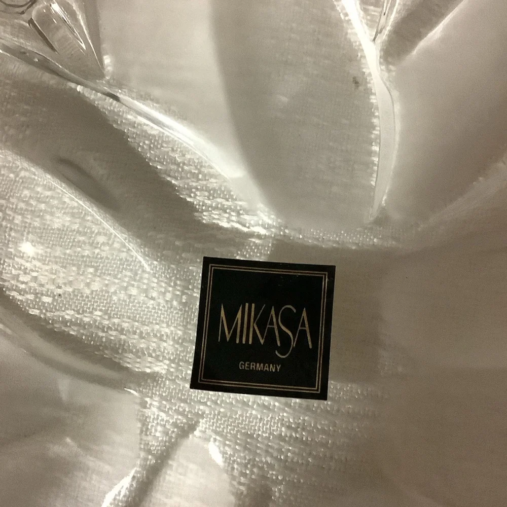 Mikasa vintage crystal